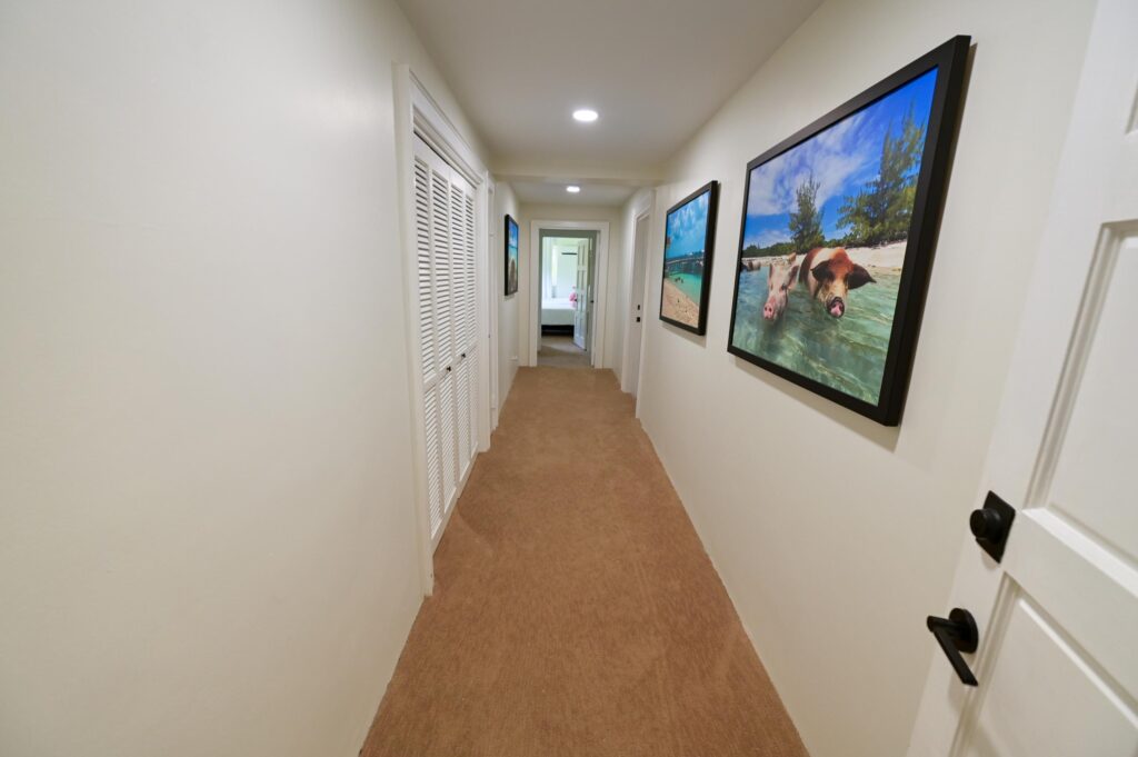 Beach House Hallway Nassau Bahamas Private House Rental Mar Y Sol